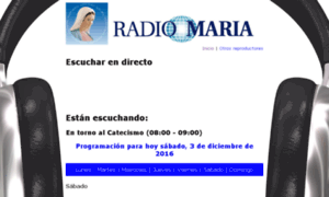 Directo.radiomaria.es thumbnail