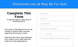 Directories.me.uk thumbnail