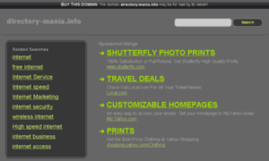 Directory-mania.info thumbnail