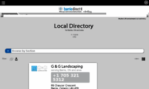 Directory.barriedirect.info thumbnail