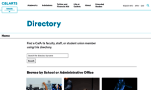 Directory.calarts.edu thumbnail
