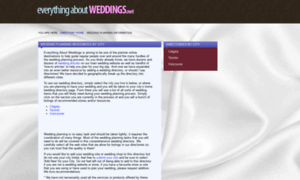 Directory.everythingaboutweddings.net thumbnail