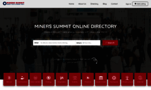 Directory.minerssummit.com thumbnail