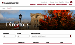 Directory.mville.edu thumbnail