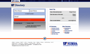 Directory.ufl.edu thumbnail