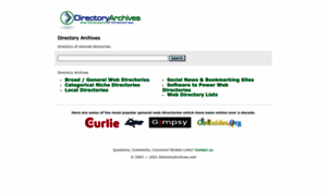 Directoryarchives.com thumbnail