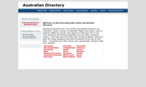 Directoryaustralian.com thumbnail