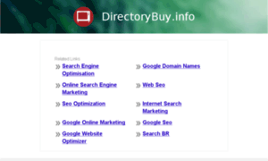 Directorybuy.info thumbnail