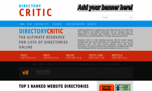 Directorycritic.com thumbnail