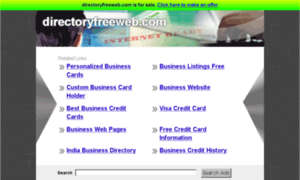 Directoryfreeweb.com thumbnail