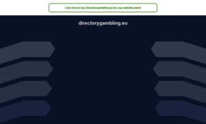 Directorygambling.eu thumbnail