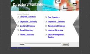 Directorymail.info thumbnail