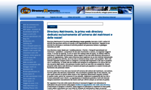 Directorymatrimonio.it thumbnail
