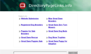 Directorypagelinks.info thumbnail