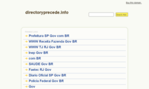 Directoryprecede.info thumbnail