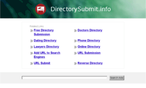Directorysubmit.info thumbnail