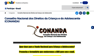 Direitosdacrianca.gov.br thumbnail