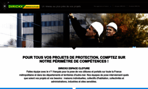 Dirickx-espace-cloture.fr thumbnail