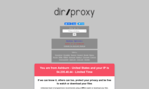 Dirproxy.com thumbnail