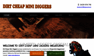 Dirtcheapminidiggers.com.au thumbnail