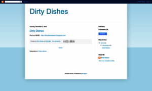 Dirtydishes.blogspot.com thumbnail