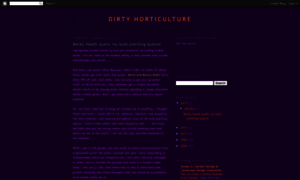 Dirtyhorticulture.blogspot.com thumbnail