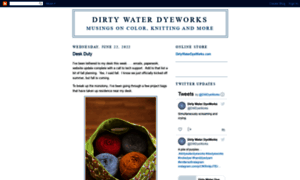 Dirtywaterdyeworks.blogspot.com thumbnail