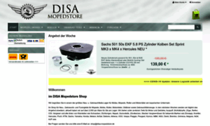 Disa-mopedstore.de thumbnail