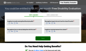 Disabilitybenefitscenter.org thumbnail