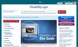 Disabilityinfo.gov thumbnail