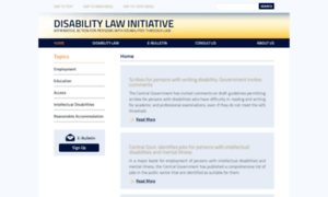 Disabilitylaw.in thumbnail