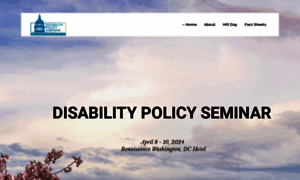 Disabilitypolicyseminar.org thumbnail