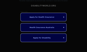 Disabilityworld.org thumbnail