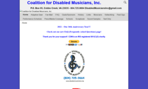 Disabled-musicians.org thumbnail