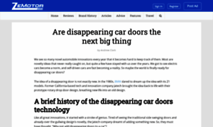 Disappearing-car-door.com thumbnail