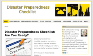 Disaster-preparedness-checklist.com thumbnail