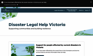 Disasterlegalhelp.org.au thumbnail