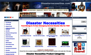 Disasternecessities.com thumbnail
