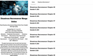 Disastrousnecromancer.com thumbnail