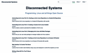 Disconnected.systems thumbnail