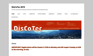 Discotec2015.inria.fr thumbnail