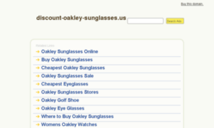 Discount-oakley-sunglasses.us thumbnail