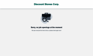 Discount-stones-corp.workable.com thumbnail