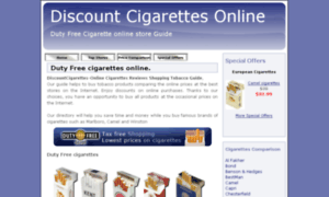 Discountcigarettes-online.com thumbnail