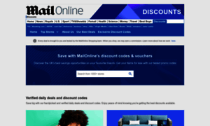 Discountcode.dailymail.co.uk thumbnail