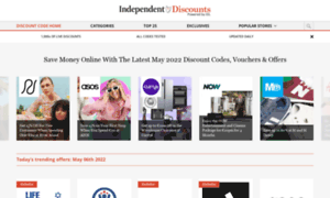 Discountcode.independent.ie thumbnail