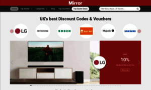 Discountcode.mirror.co.uk thumbnail