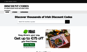 Discountcodes.irishtimes.com thumbnail