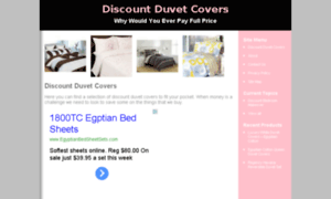 Discountduvetcovers.org thumbnail