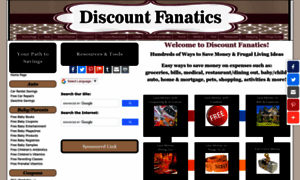 Discountfanatics.com thumbnail